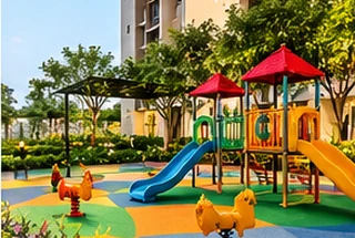 Kids Play Area at Godrej Mahalunge
